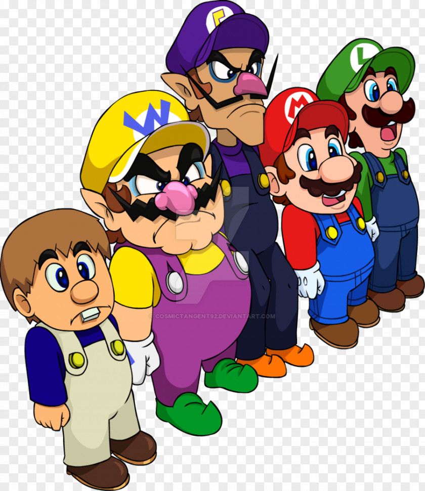 Mario Bros Bros. Luigi Plumber Wario PNG