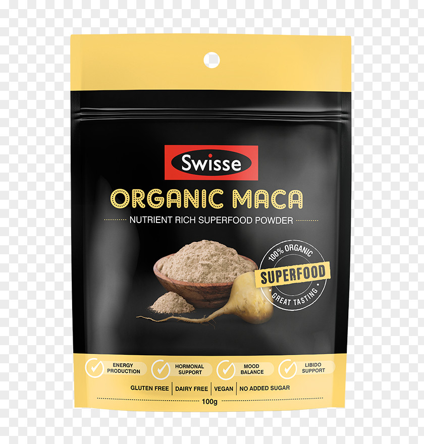 Peruvian Maca Dietary Supplement Swisse Superfood PNG