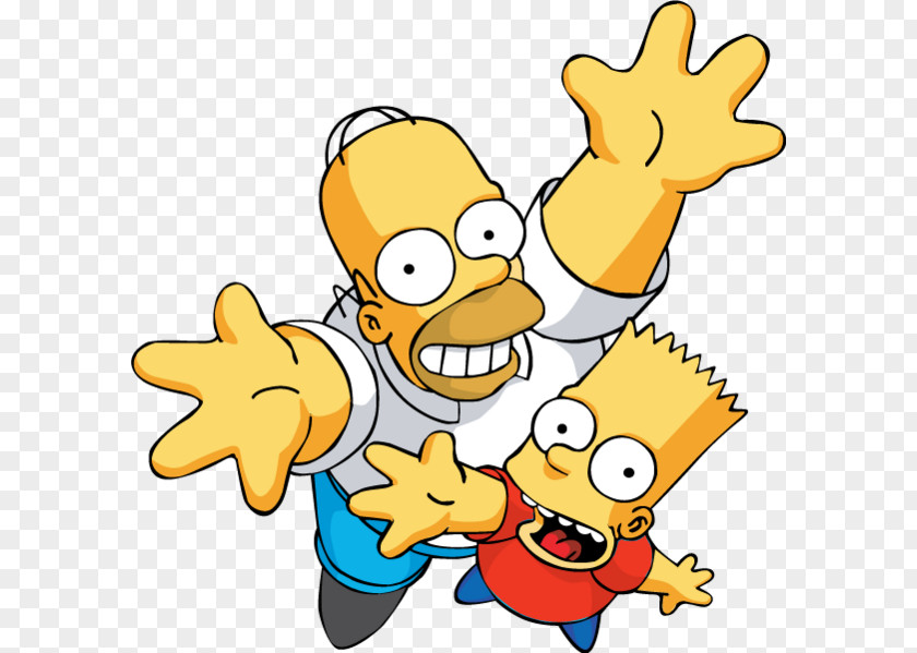 Bart Simpson Homer In: 