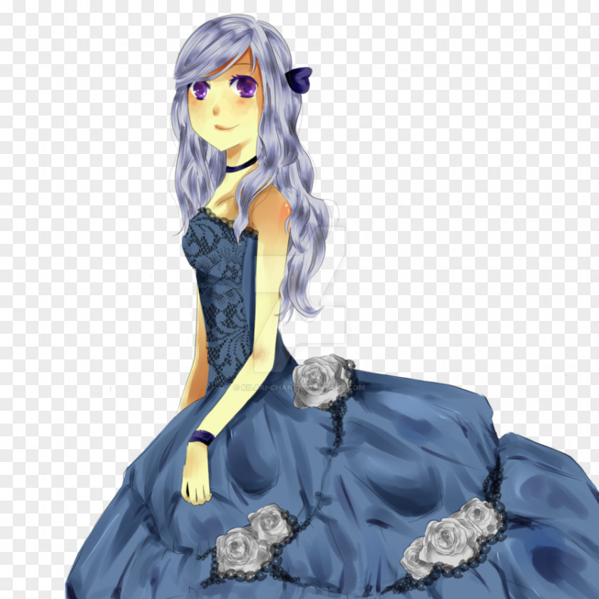 Blue Dress Drawing DeviantArt Artist Costume Design Work Of Art PNG