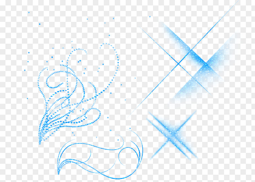 Brush Blue Logo Pattern PNG