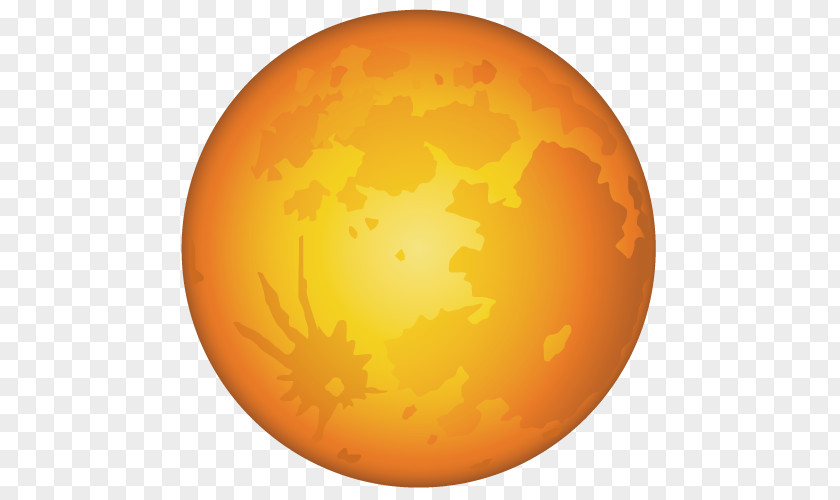 Golden Globe Atmosphere Planet Sky PNG
