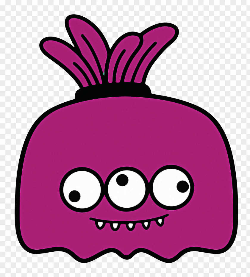 Monster Head Halloween PNG