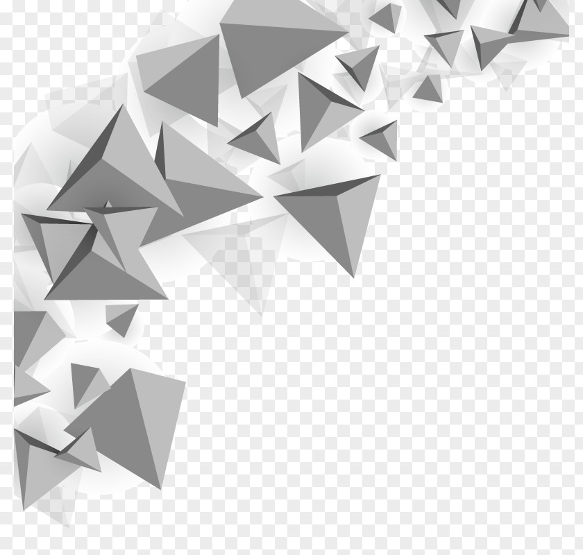 Vector Triangle Background Polygon Mesh PNG
