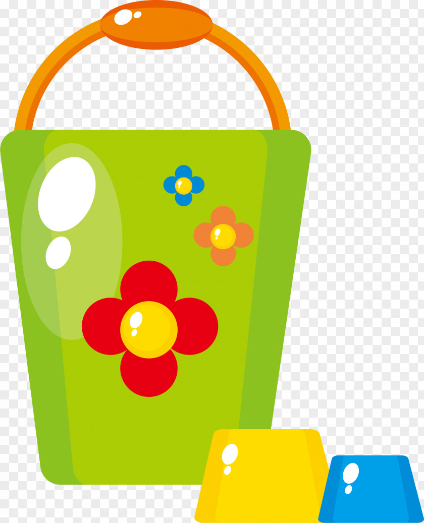 Bucket Vector Material Child Toy Clip Art PNG