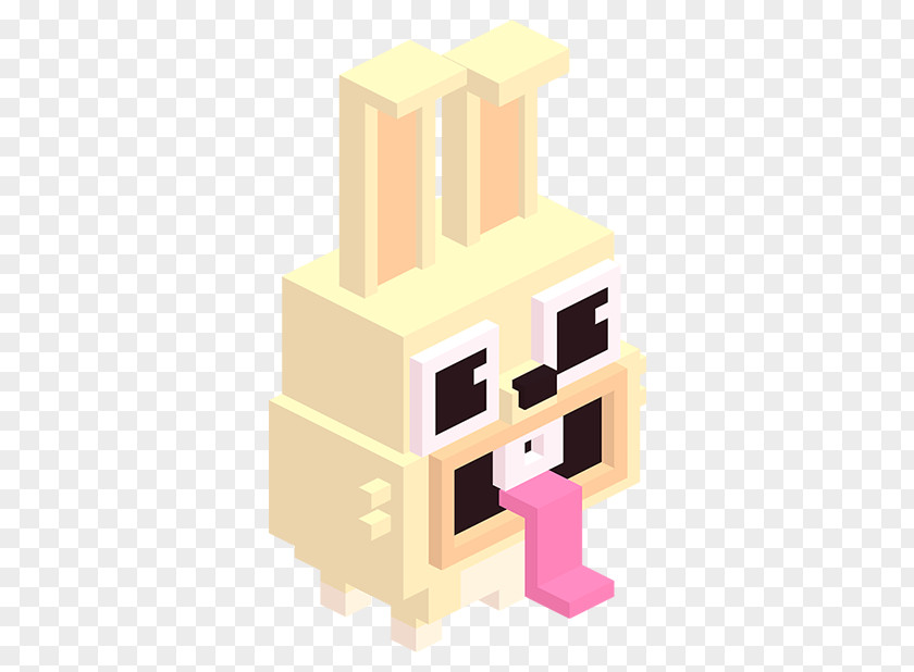 Crossy Road Angle Font PNG