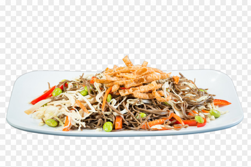 Yellowfin Tuna Chow Mein Yakisoba Chinese Noodles Fried Thai Cuisine PNG