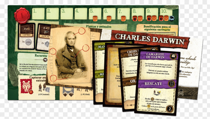 Charles Darwin Robinson Crusoe Beagle Hobby World Tabletop Games & Expansions PNG