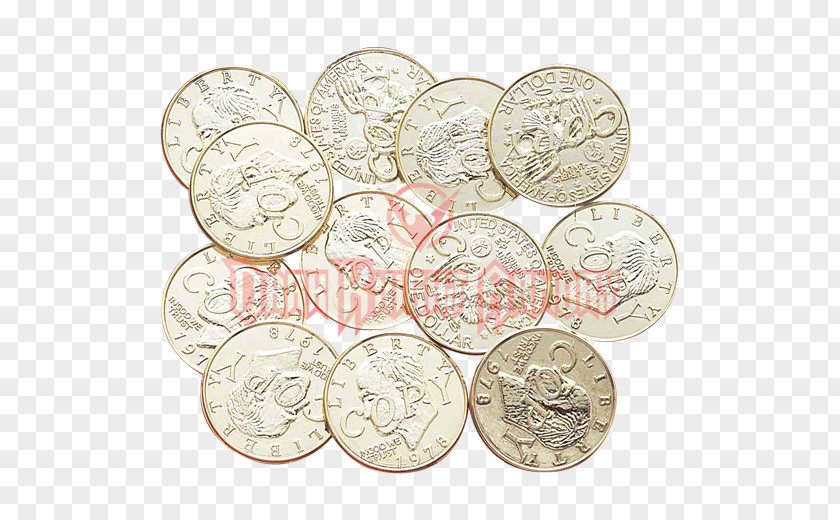Coin Gold White Party Silver PNG