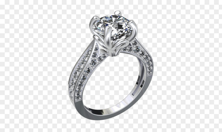 Huge Diamond Rings Prices Wedding Ring Solitaire Jewellery 3D Printing PNG