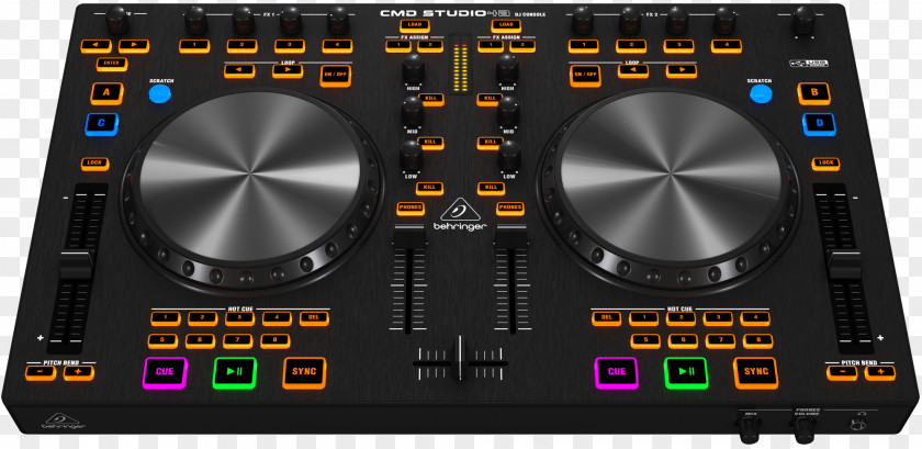 Musical Instruments DJ Controller Behringer Deckadance Disc Jockey MIDI Controllers PNG