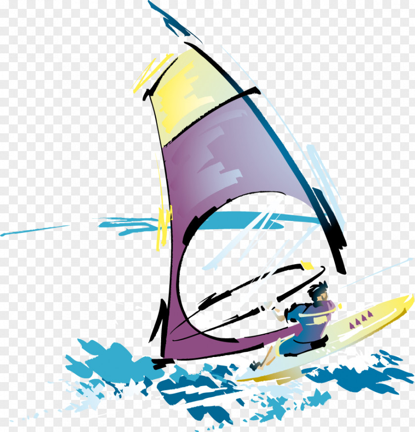 Photo Clipart Sailing Windsurfing Drawing Clip Art PNG