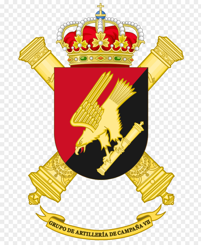 Army Coat Of Arms Spanish Military Field Artillery PNG