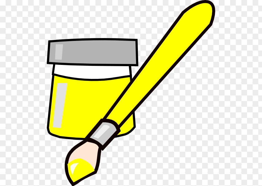 Cl Cliparts Paintbrush Painting Clip Art PNG