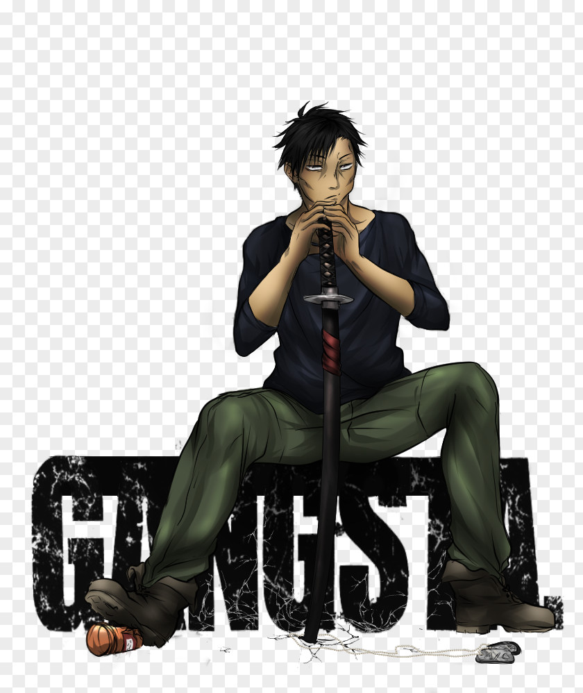 GANGSTER Drawing DeviantArt Digital Media Moe PNG