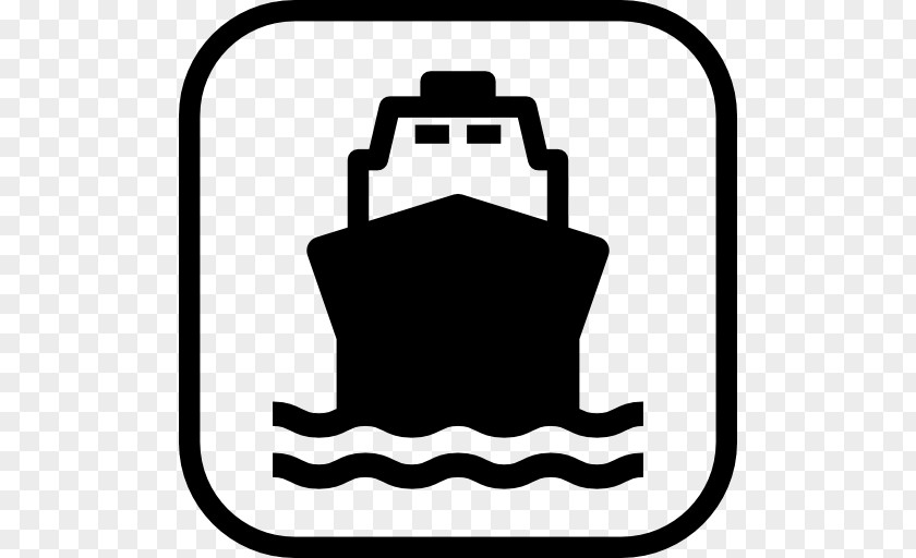 Boat Icon Ship Transport Car Ferry PNG