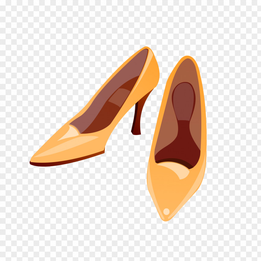 Graphics Heels Slip-on Shoe High-heeled Footwear PNG