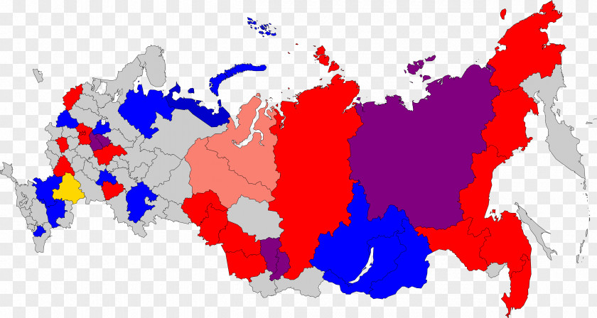 Russia Blank Map World PNG
