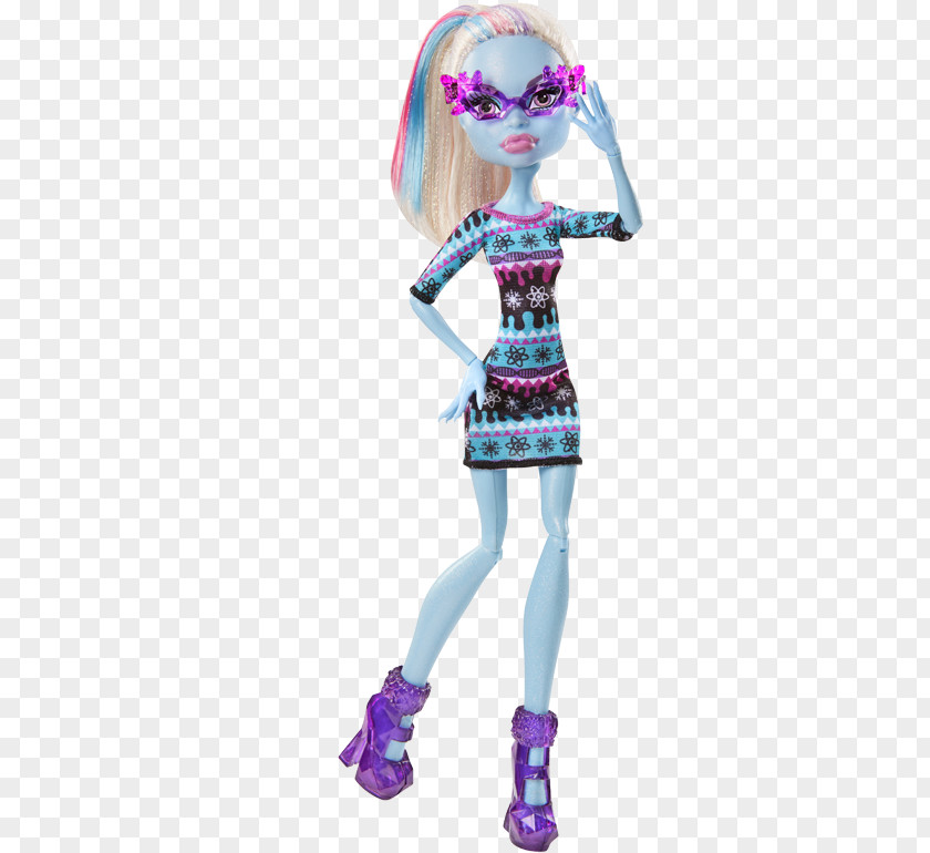 Skull Monster High Lagoona Blue Frankie Stein Ghoul Doll PNG