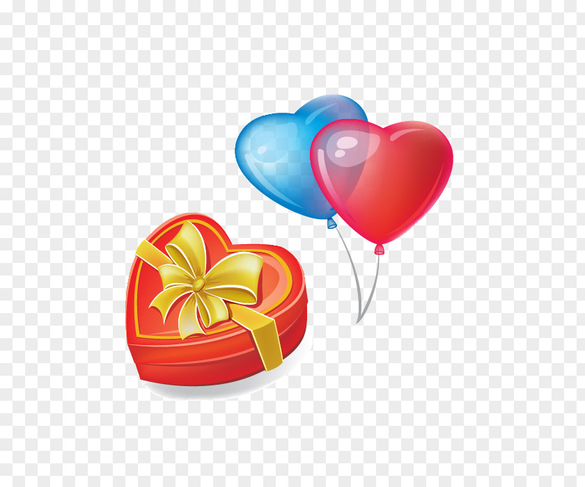 Vector Balloon Gift Greeting Card Icon PNG