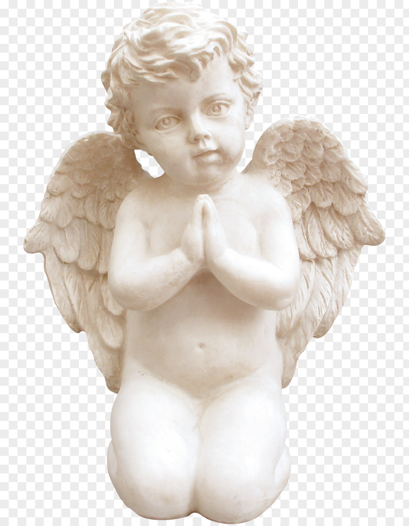 Angel Classical Sculpture Statue Figurine PNG