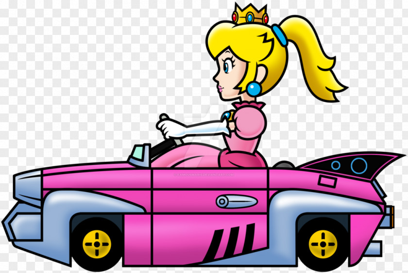 Car Super Mario Kart 8 Princess Peach Daisy PNG