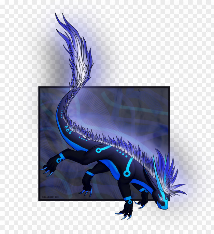 Dragoon Electric Blue PNG
