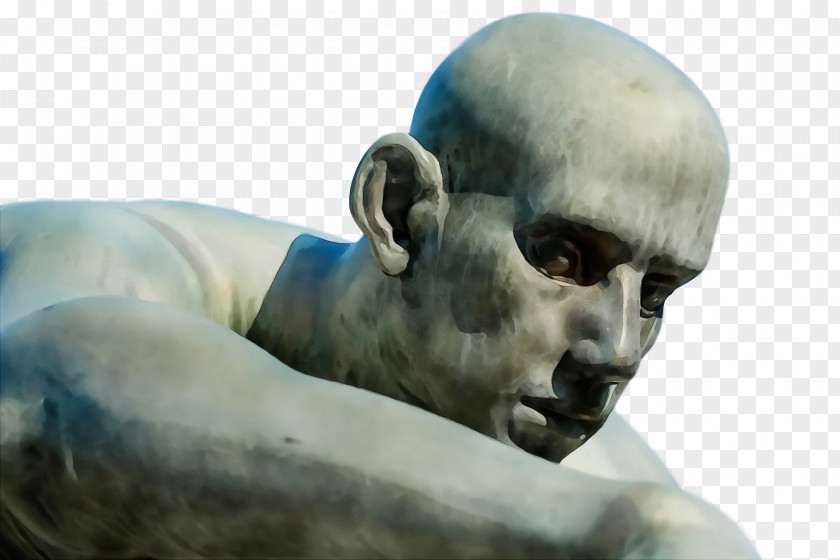 Snout Sculpture Statue Human Head PNG