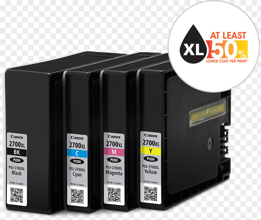 Black Ink Comparisons Canon MAXIFY MB5150 Cartridge Colour Multifunction Inkjet Printer PNG