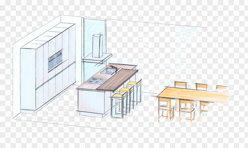 Design Kitchen Architecture Living Room House PNG
