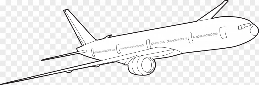 Plane Boeing 777 Airplane 737 Clip Art PNG