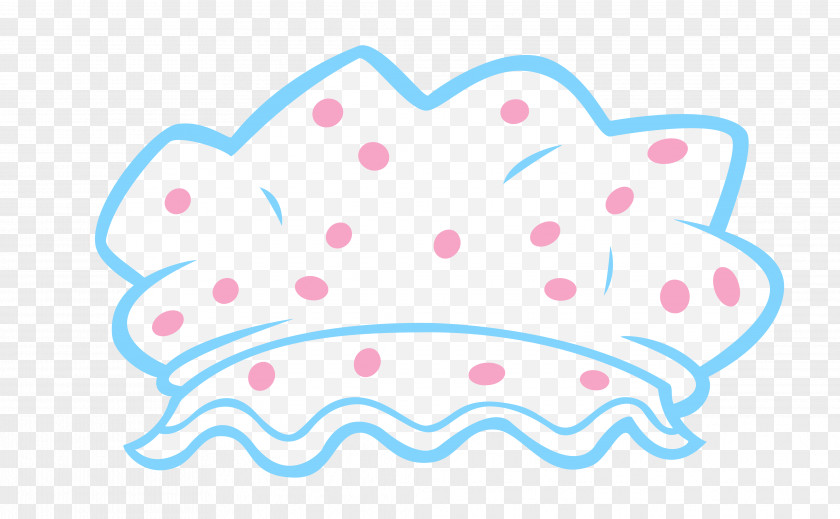 Shower Cap Line Point Pink M Clip Art PNG