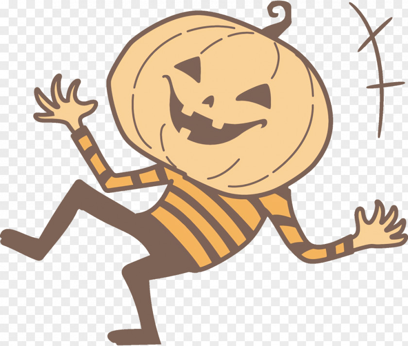 Sticker Happy Jack-o-Lantern Halloween Pumpkin Carving PNG