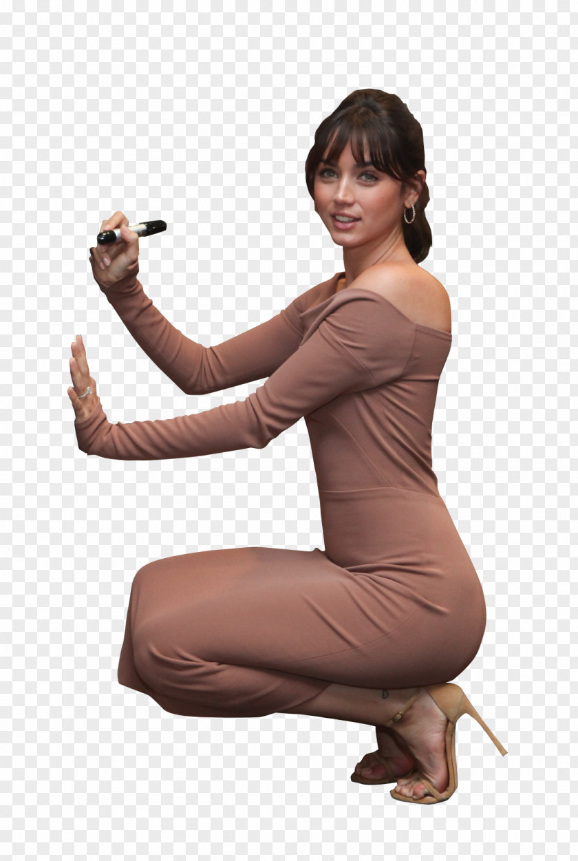 Woman Kneeling Sitting PNG