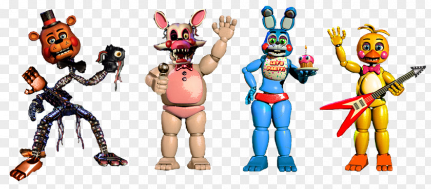 Body Swap Five Nights At Freddy's: Sister Location Freddy's 4 2 Animatronics Action & Toy Figures PNG