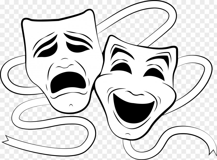 Mask Theatre Vector Graphics Clip Art Image PNG