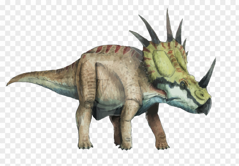 Vector Triangular Dragon Dinosaur King Pachyrhinosaurus Styracosaurus Triceratops Carnotaurus PNG