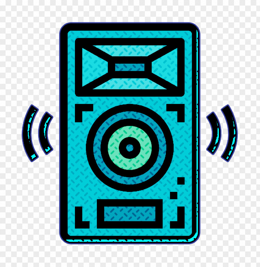 Woofer Icon Punk Rock Speakers PNG