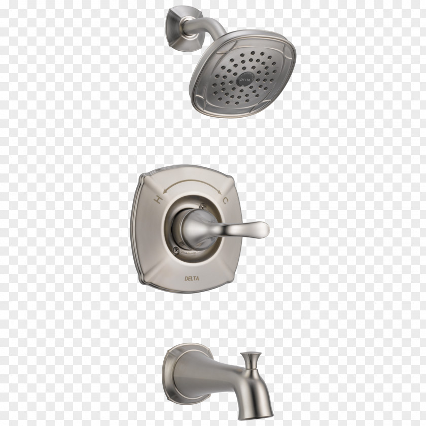 Bathtub Tap Shower Stainless Steel PNG