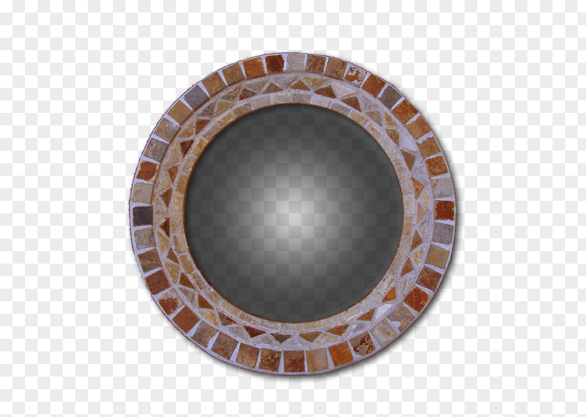 Circle Copper Tableware PNG