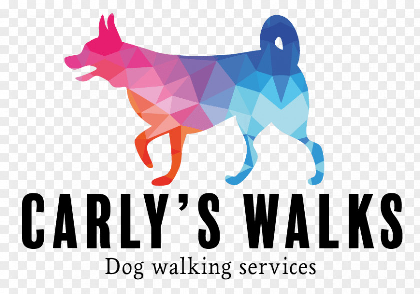 Dog Walking Logo Carly's Walks Pet Sitting PNG