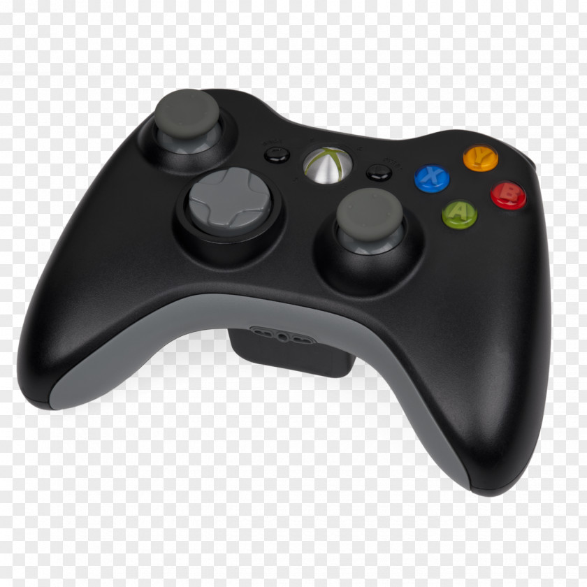 Joystick Xbox 360 Controller Black One Game Controllers PNG