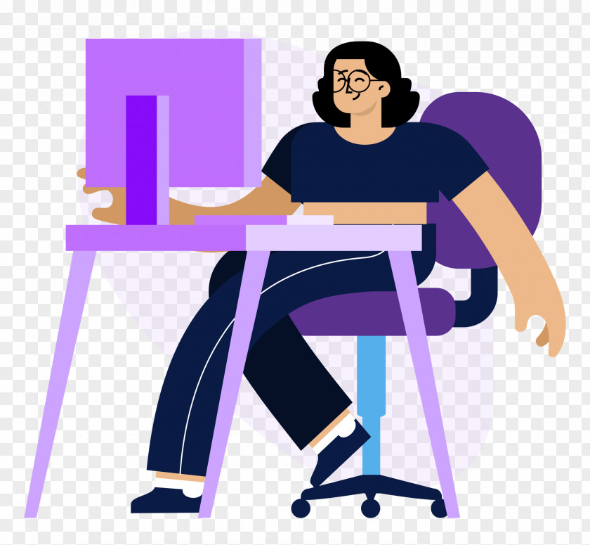 Working Work Desk PNG