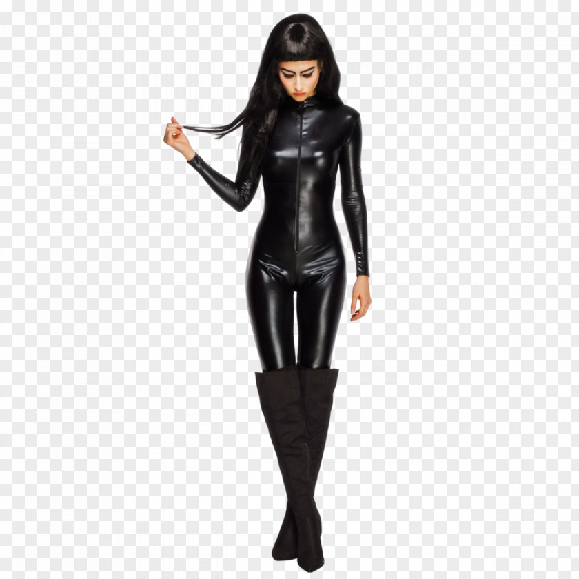 Zipper Halloween Costume Catsuit Clothing Party PNG