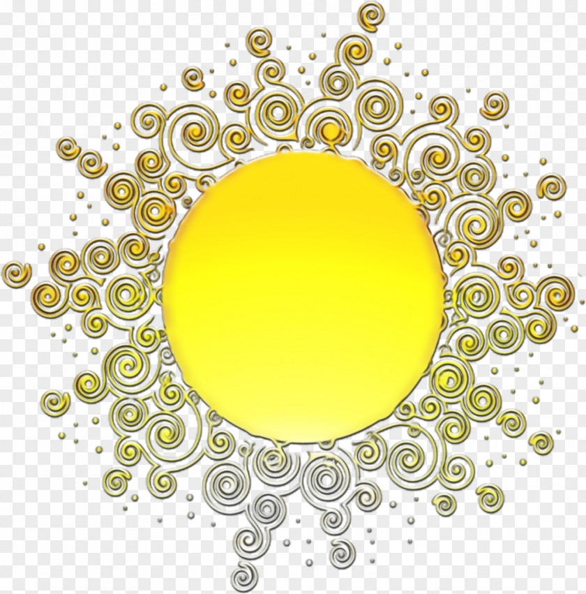 Circle Yellow Point Font Pattern PNG