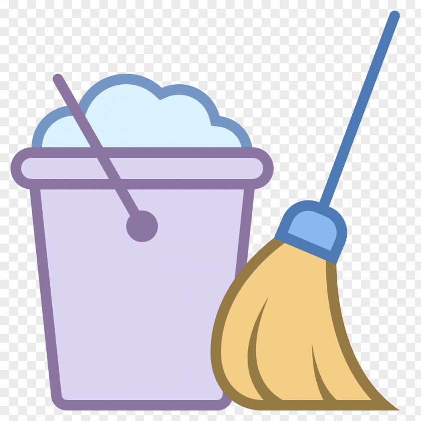 Cleaning Junk Food Housekeeping Mop PNG