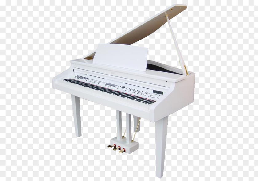 Piano Digital Electric Player Pianet Musical Keyboard PNG
