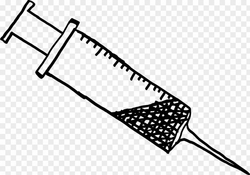 Syringe Hypodermic Needle Clip Art PNG