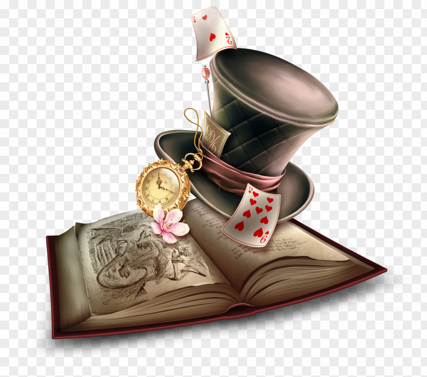 1212 Alice's Adventures In Wonderland Paper Clip Art PNG