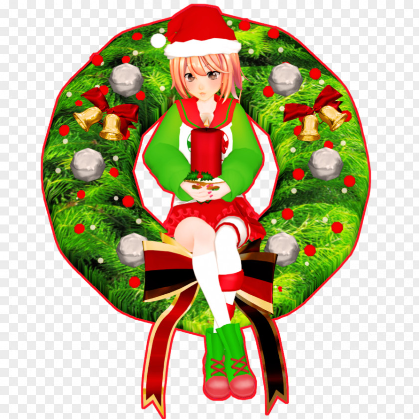 Christmas Tree Elf Ornament PNG